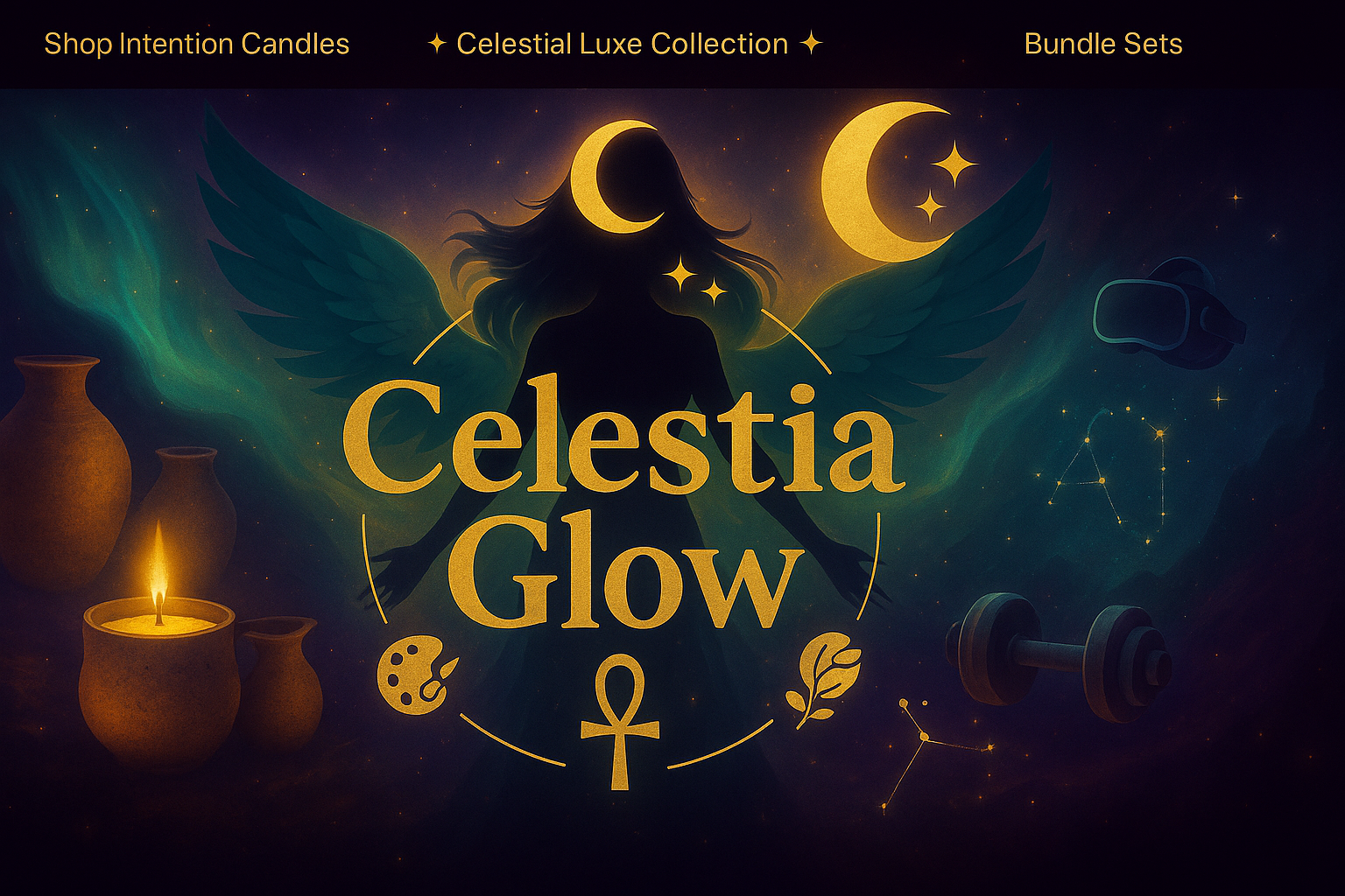 CelestiaGlow™ Signature Candles