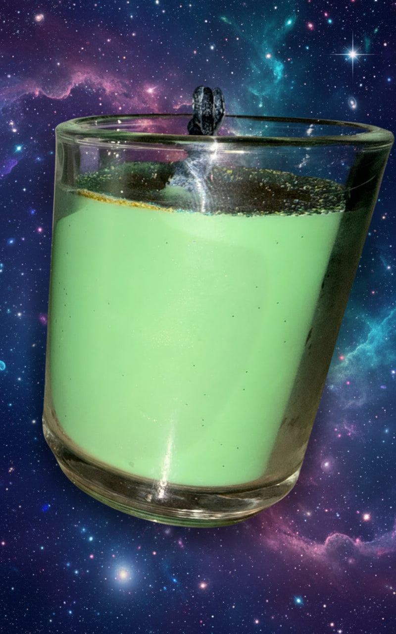 Golden Ankh — CelestiaGlow Signature Candle